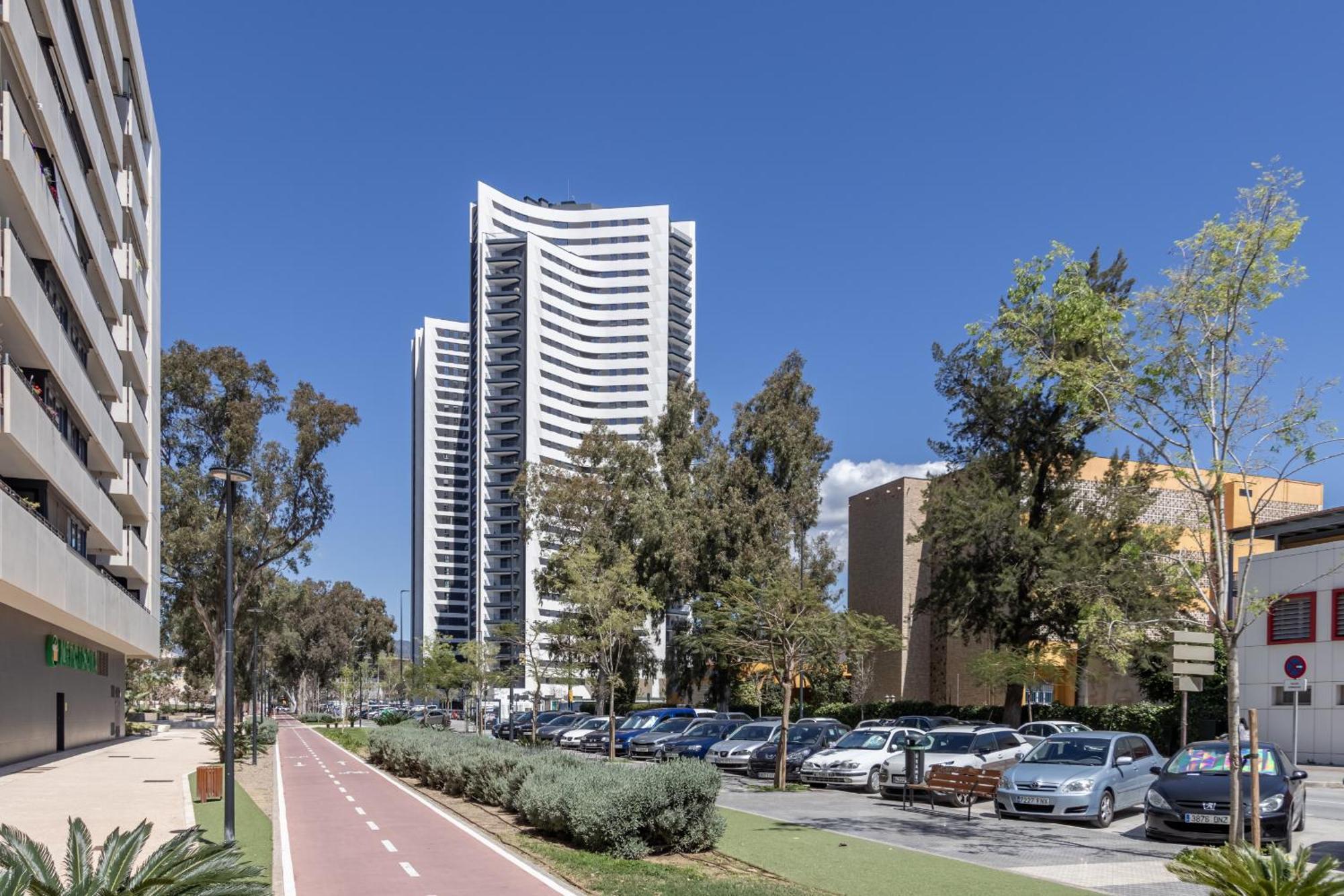Skyline 1 Pool & Parking Free Lägenhet Málaga